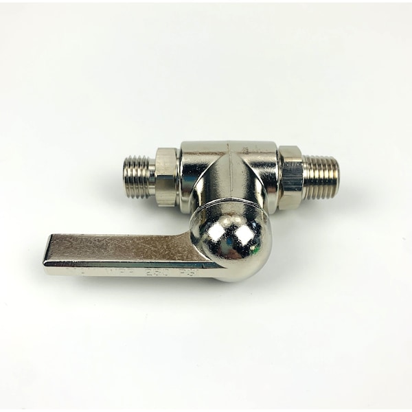 Bedford Precision Ball Valve, 1/4in NPS x 1/4in NPT, 250 PSI for Binks